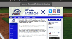 Desktop Screenshot of mtyaabaseball.org